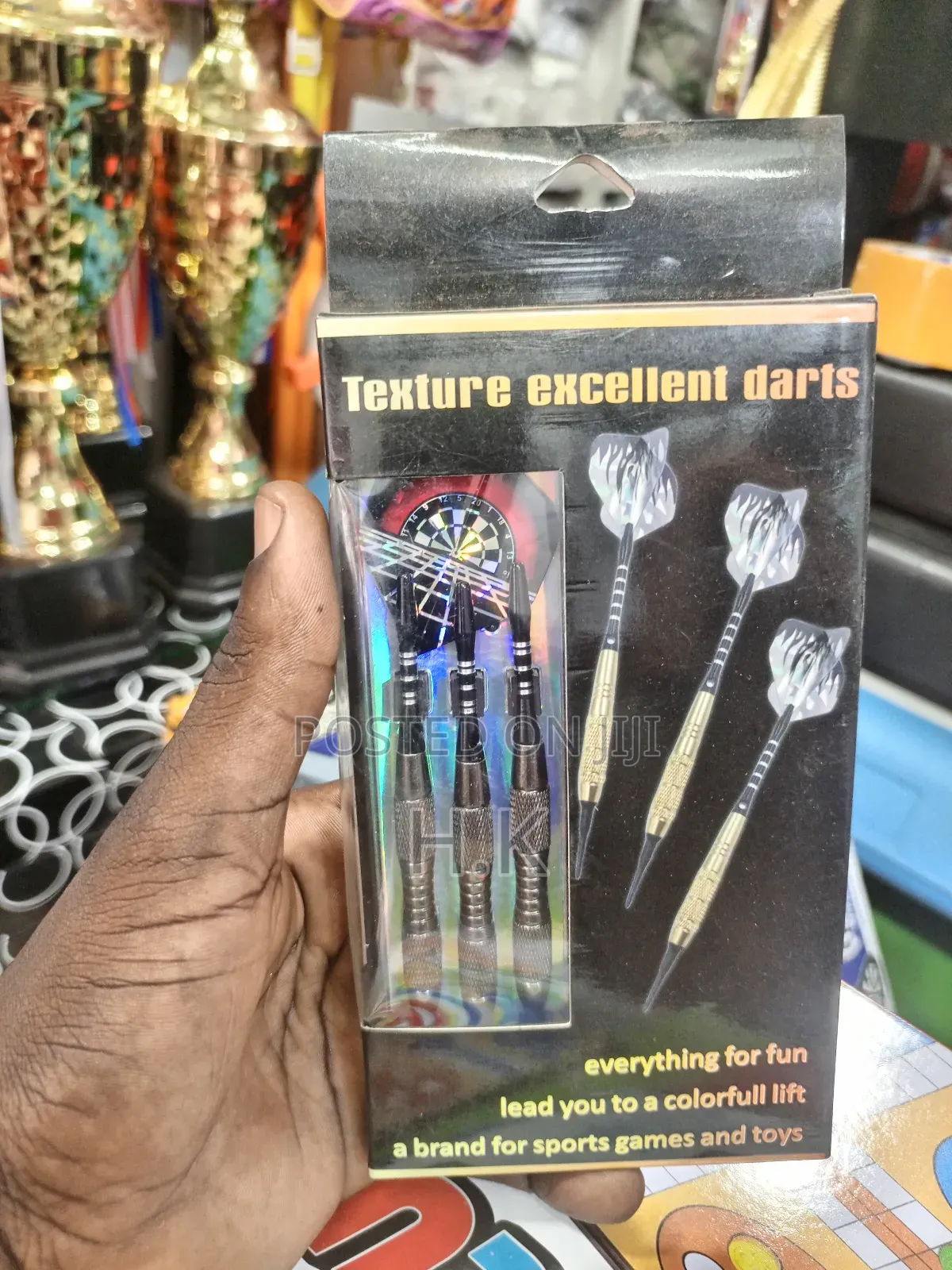 3pcs Metal-Tipped Dart Arrows