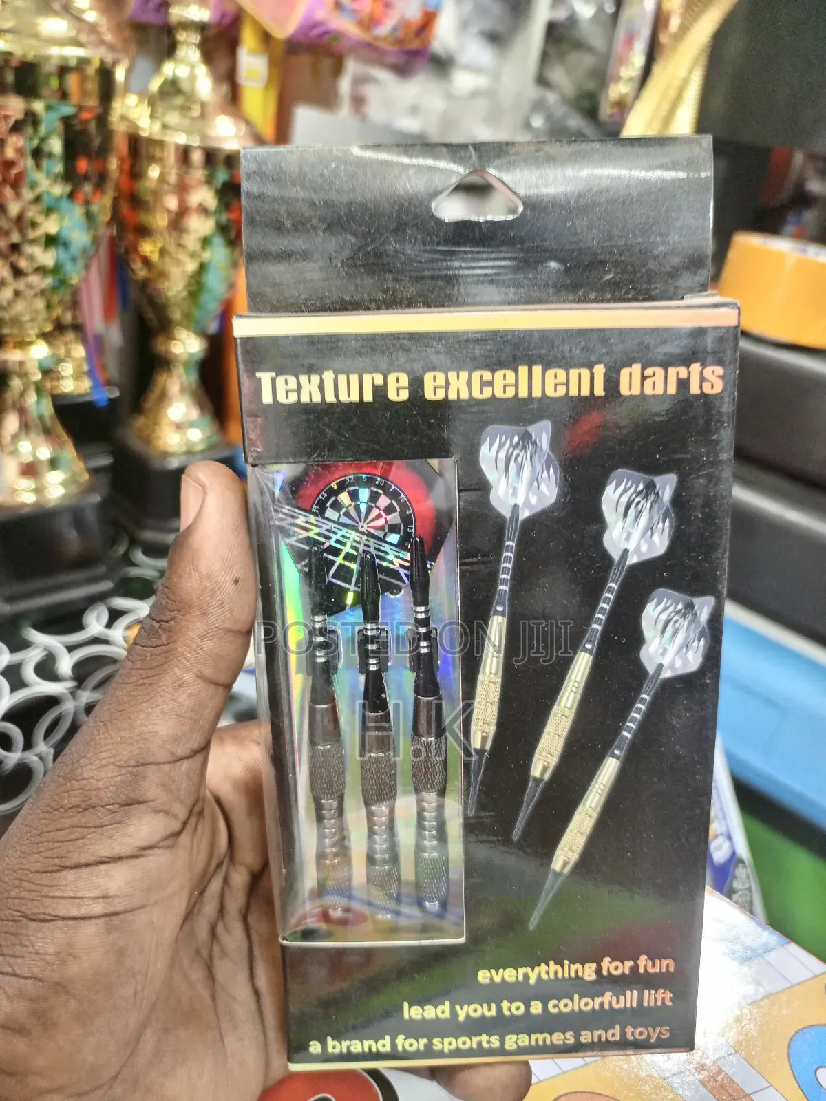 3pcs Metal-Tipped Dart Arrows