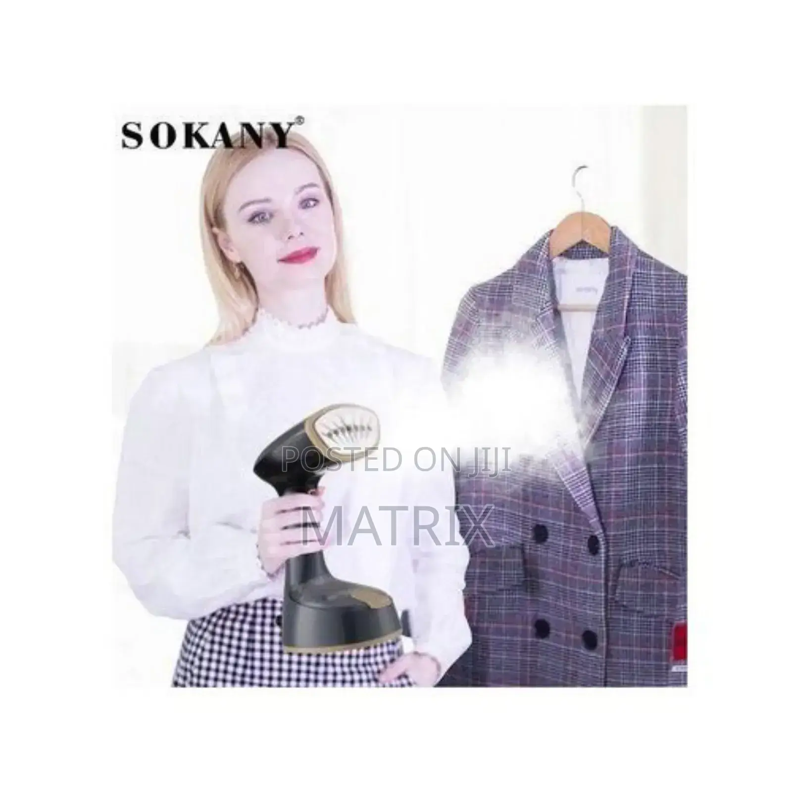 Sokany Portable Foldable Handheld/ Hand Held Garment Steamer