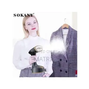 Sokany Portable Foldable Handheld/ Hand Held Garment Steamer