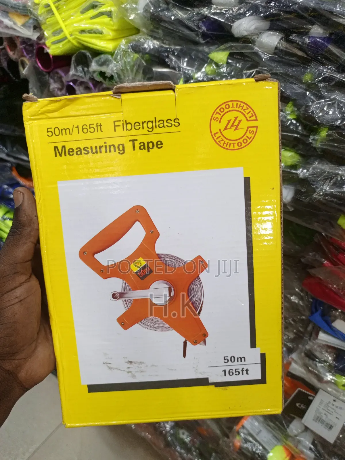 50m/165ft Fiberglass Measuring Tape