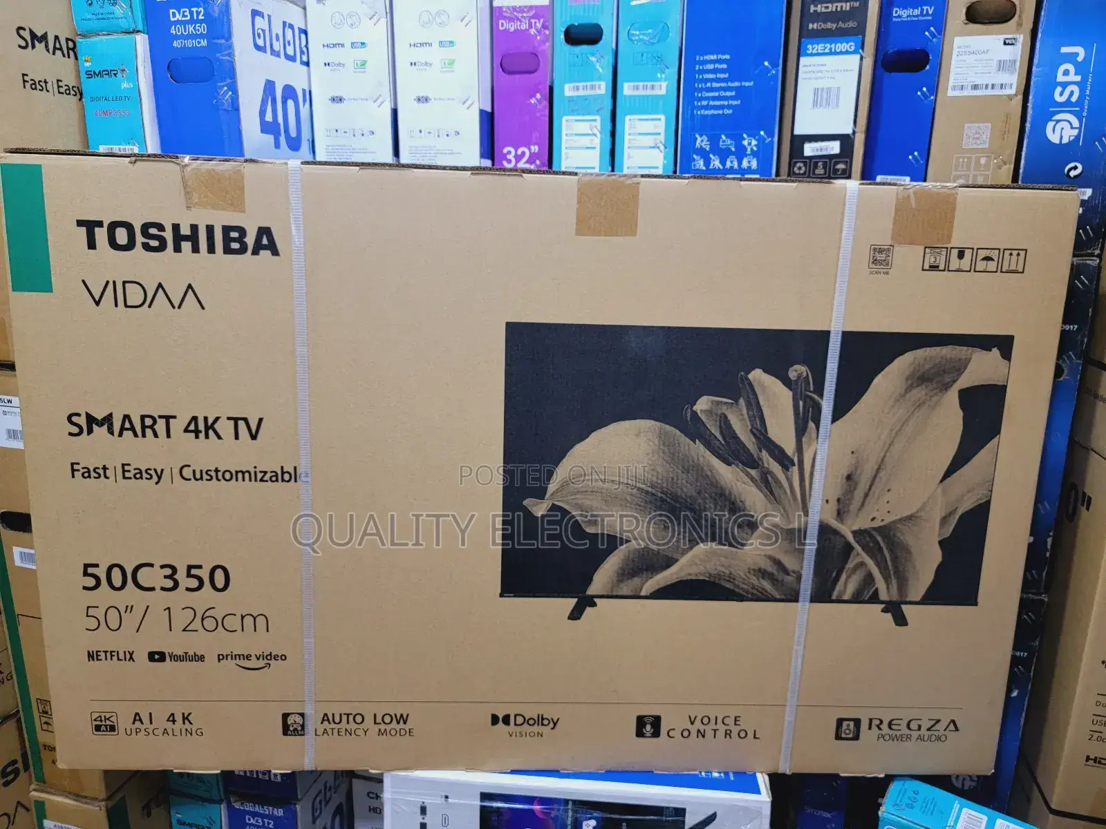 Toshiba 50" Smart Tv 4k