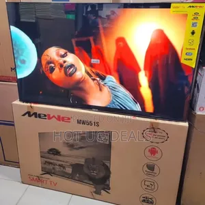 Mewe 55-inch 4k Uhd Smart Led Tv With Bluetooth Frameless