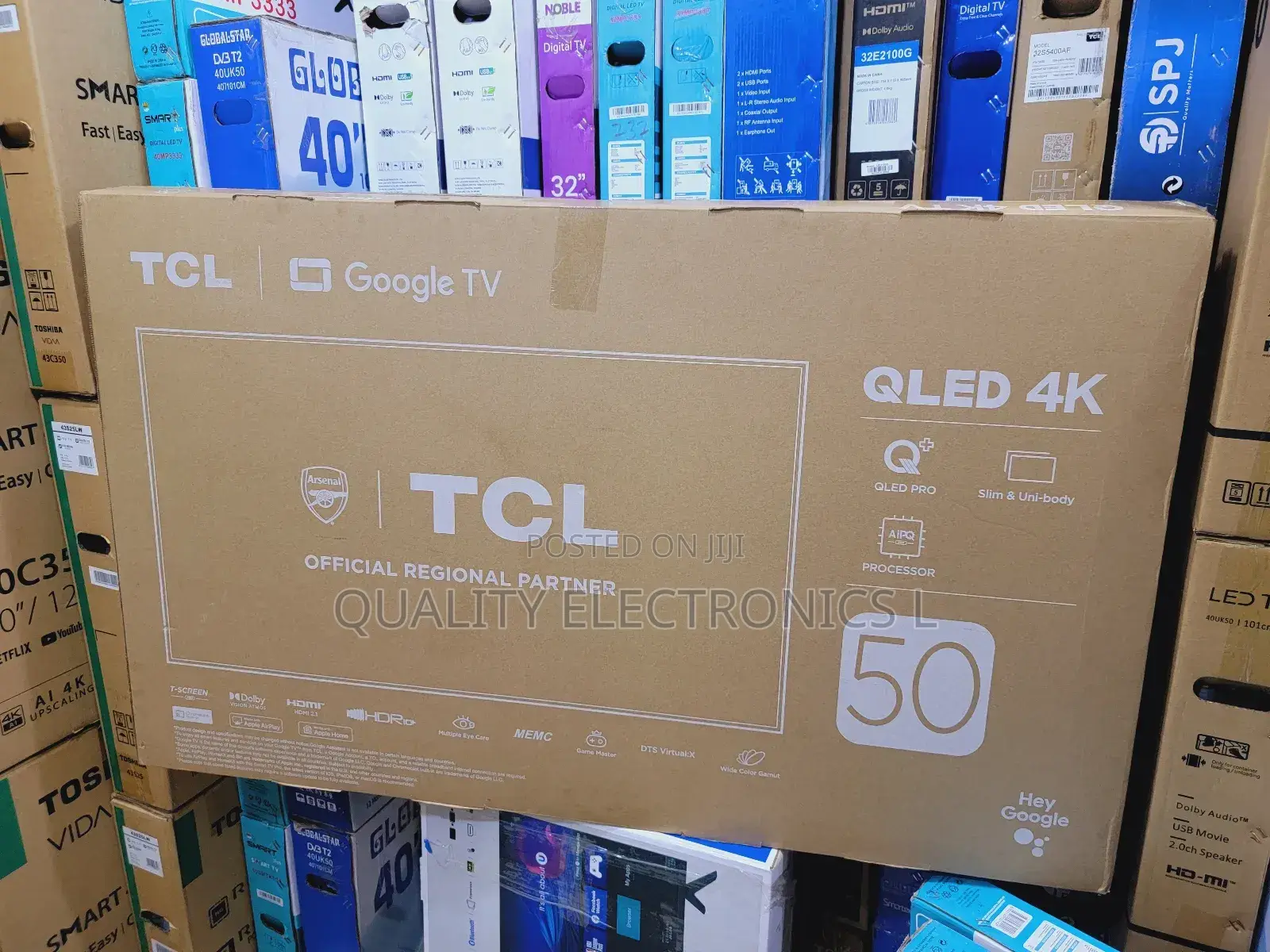 Tcl 50" Qled 4k Tv