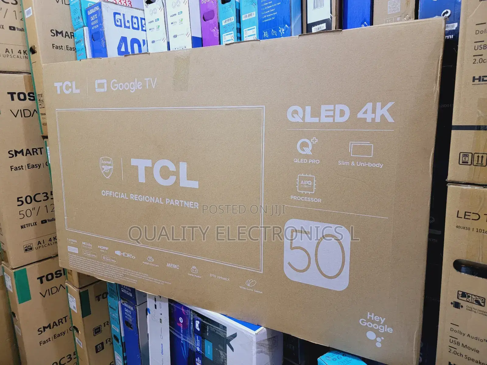 Tcl 50" Qled 4k Tv