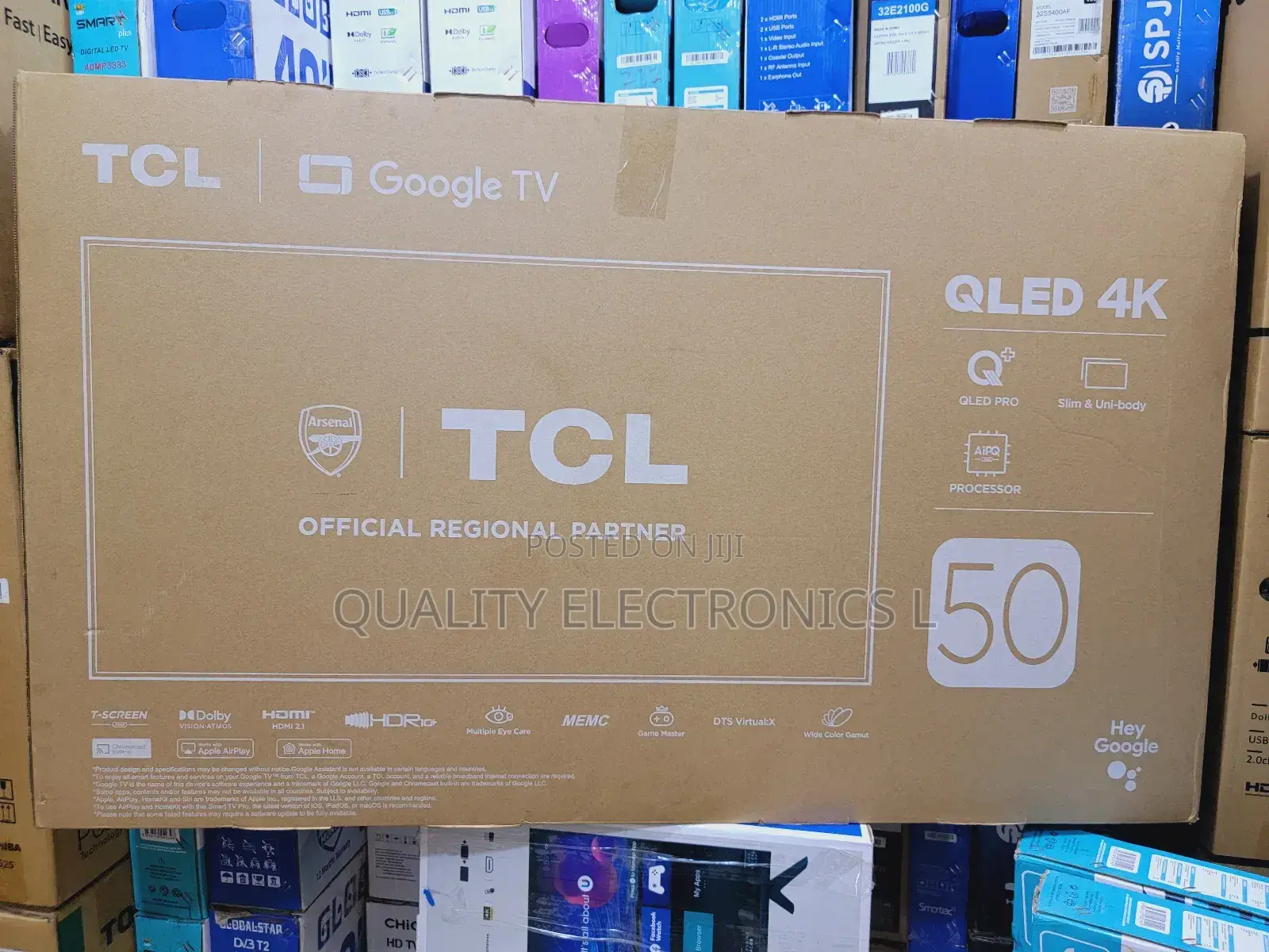 Tcl 50" Qled 4k Tv