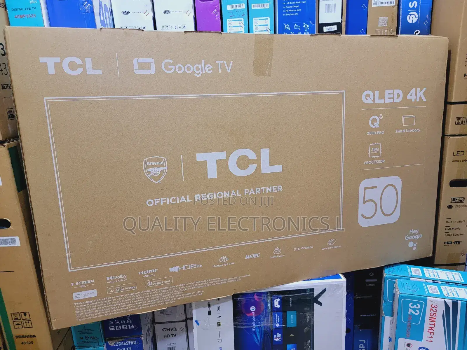 Tcl 50" Qled 4k Tv