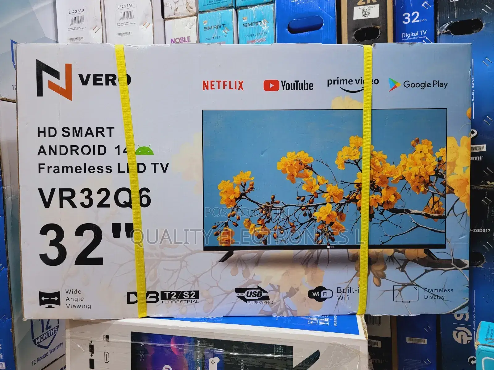 Vero Hd Smart Android 32" Tv