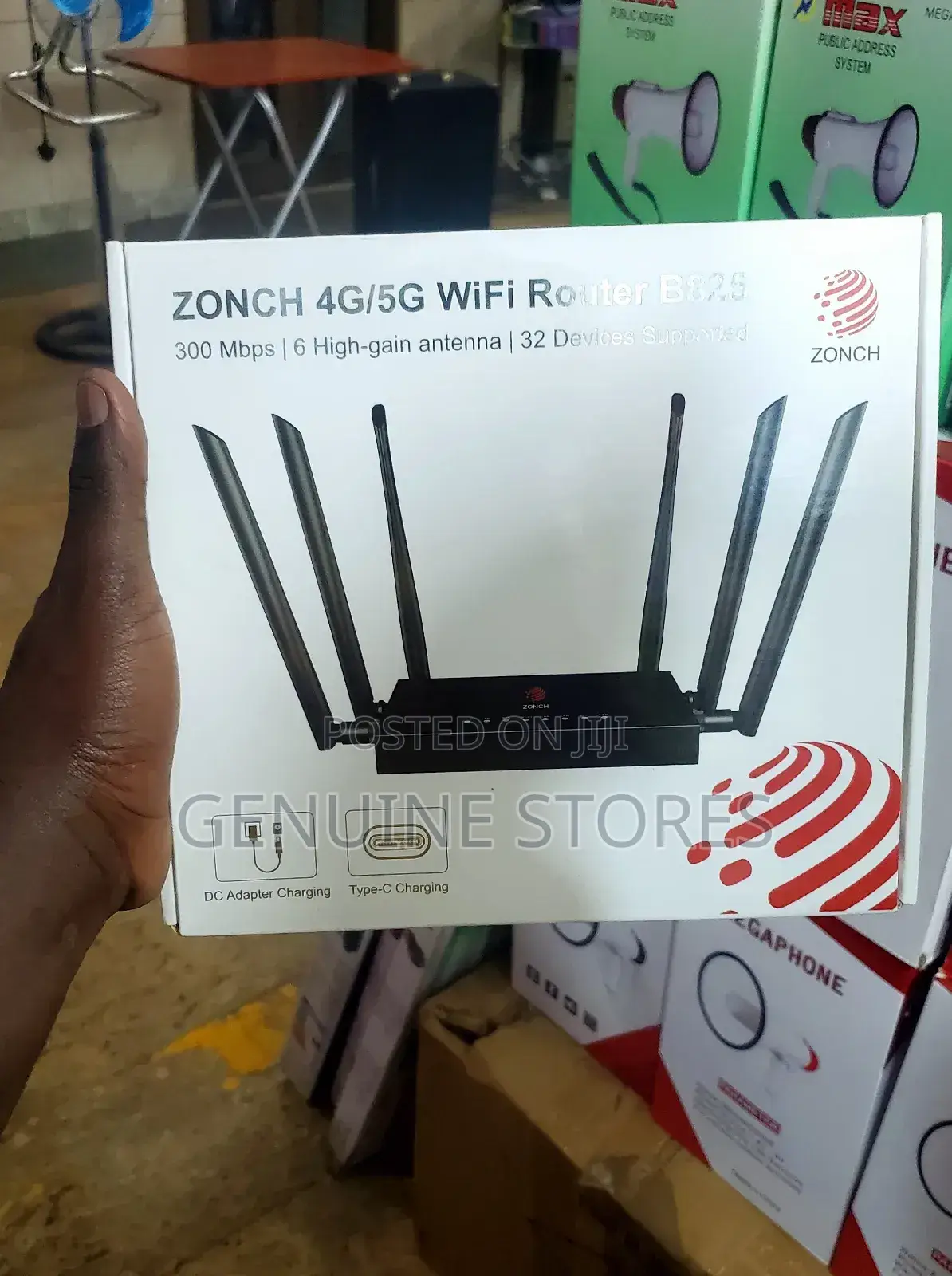 Zonch 5g Wifi Router Connecting Upto 32 Devices.