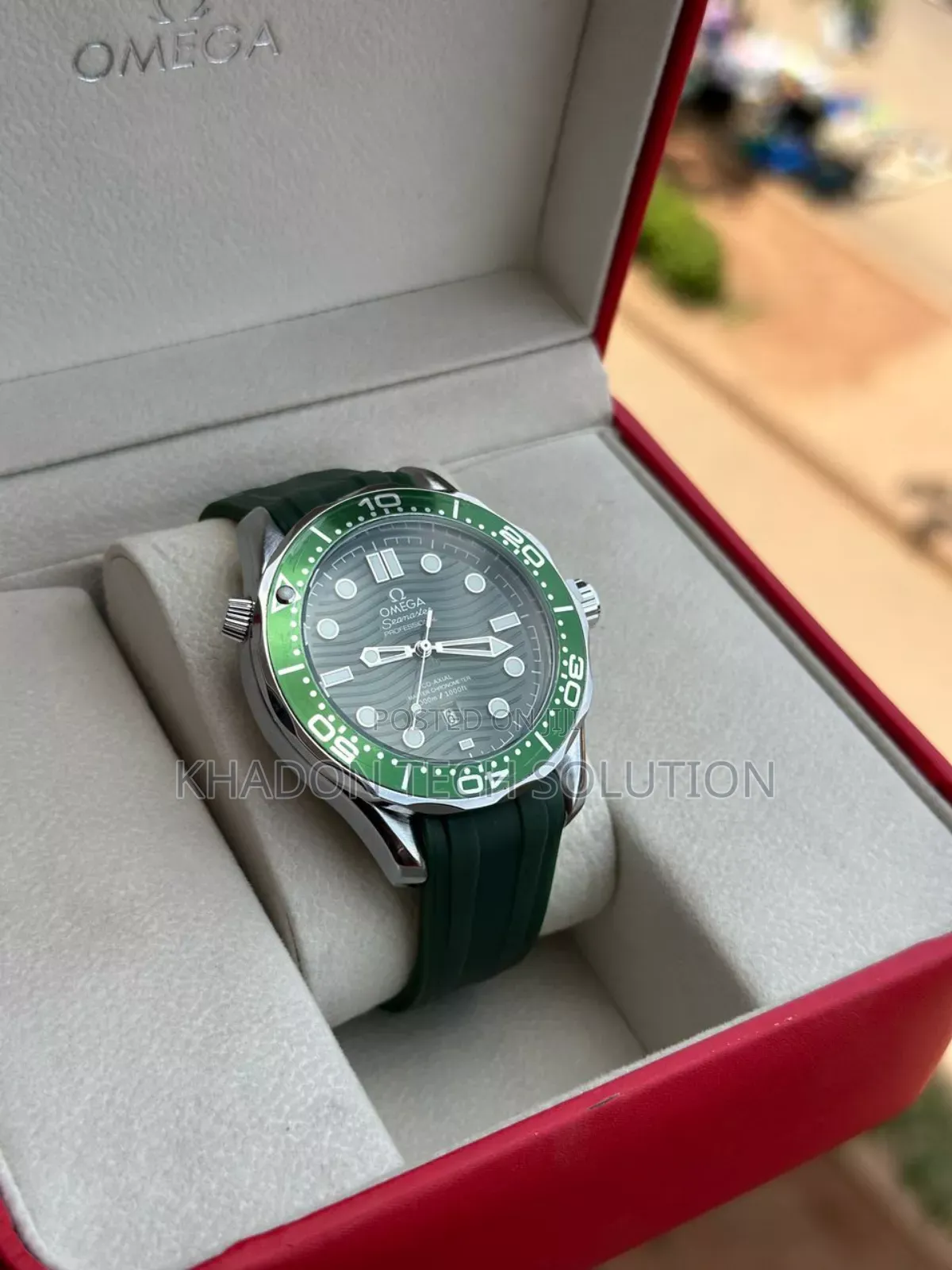 Omega Watch Rubber Band