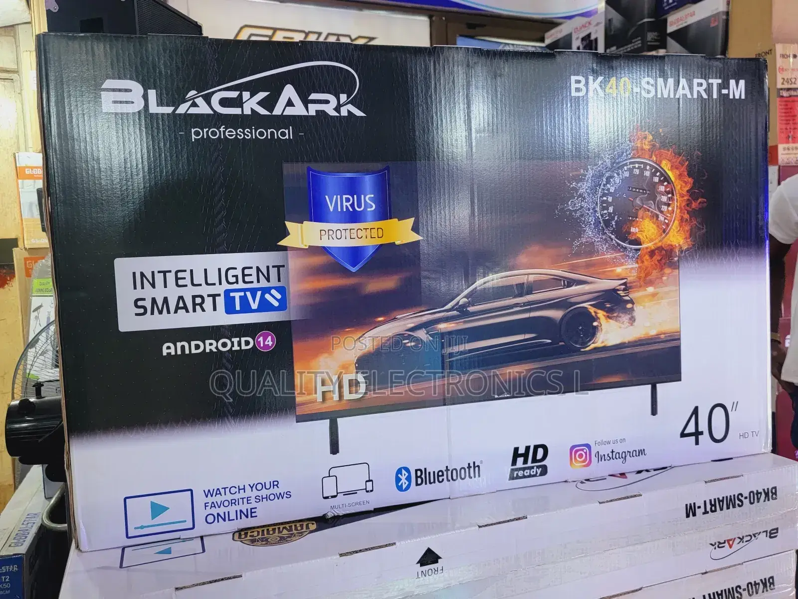 Blackark 40 Inches Intelligent Smart Tv
