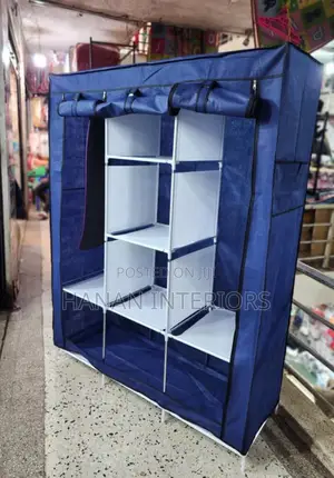 Blue Metallic Wardrobe