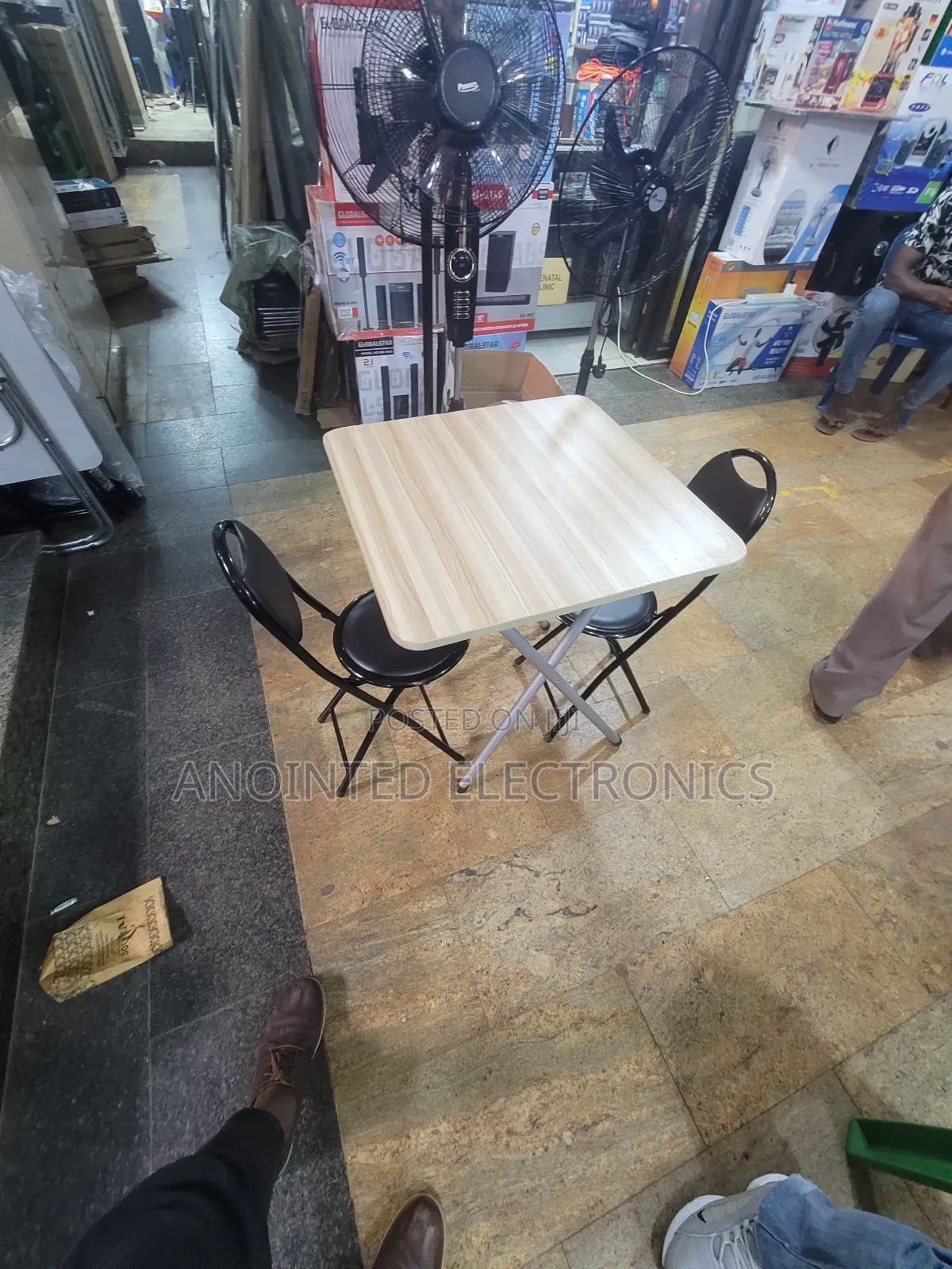 Foldable Reading Tables With 2chairs