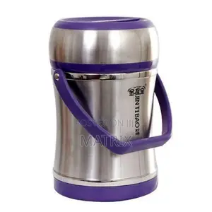 Jintibao Steel Food Flask - 3.0l - Purple