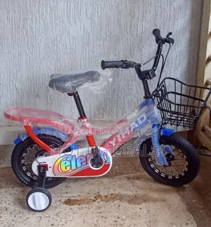 Photo - Kids Bicycle Of 12 Inches For Kids 3 To 5 Years-multicolor