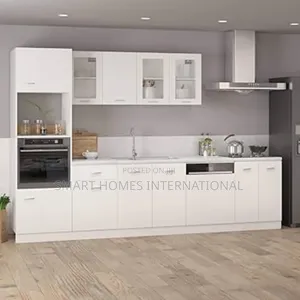 Photo - White Mini Kitchen Cabinets From 6,000,000/- Order Now