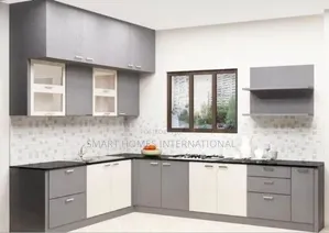 Photo - White Grey Mini Kitchen Cabinets From 5,800,000/- On Order