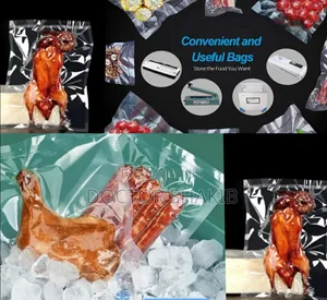 New Big Size Bpa Free Vacuum Food Sealing Bags - 100pcs