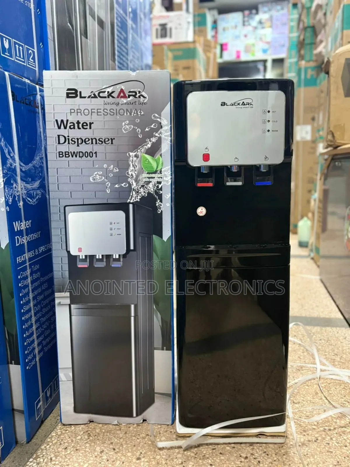Black Ark Water Dispenser 3taps