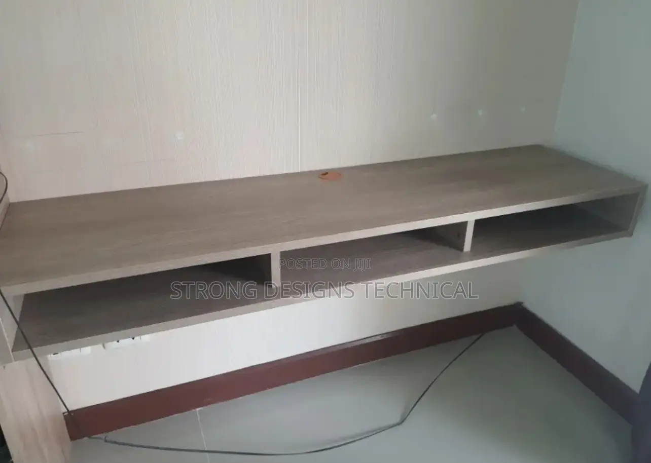 Tv Shelf, Tv Wall Mount Supports Tv Size Up to 65"