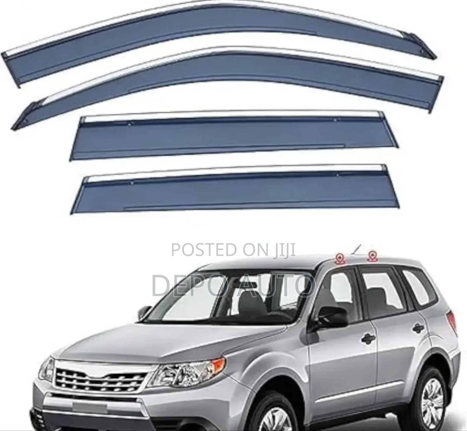 Wind Deflectors Subaru Forester 2009
