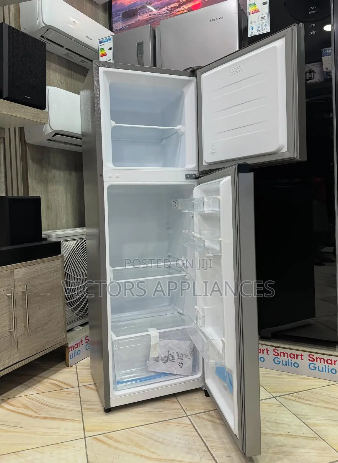 Hisense 200l Double Door Refrigerator Rr20