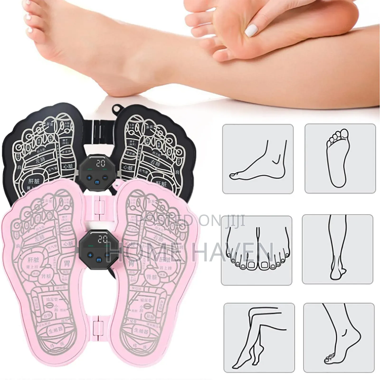 Rechargeable Folding Foot Massager