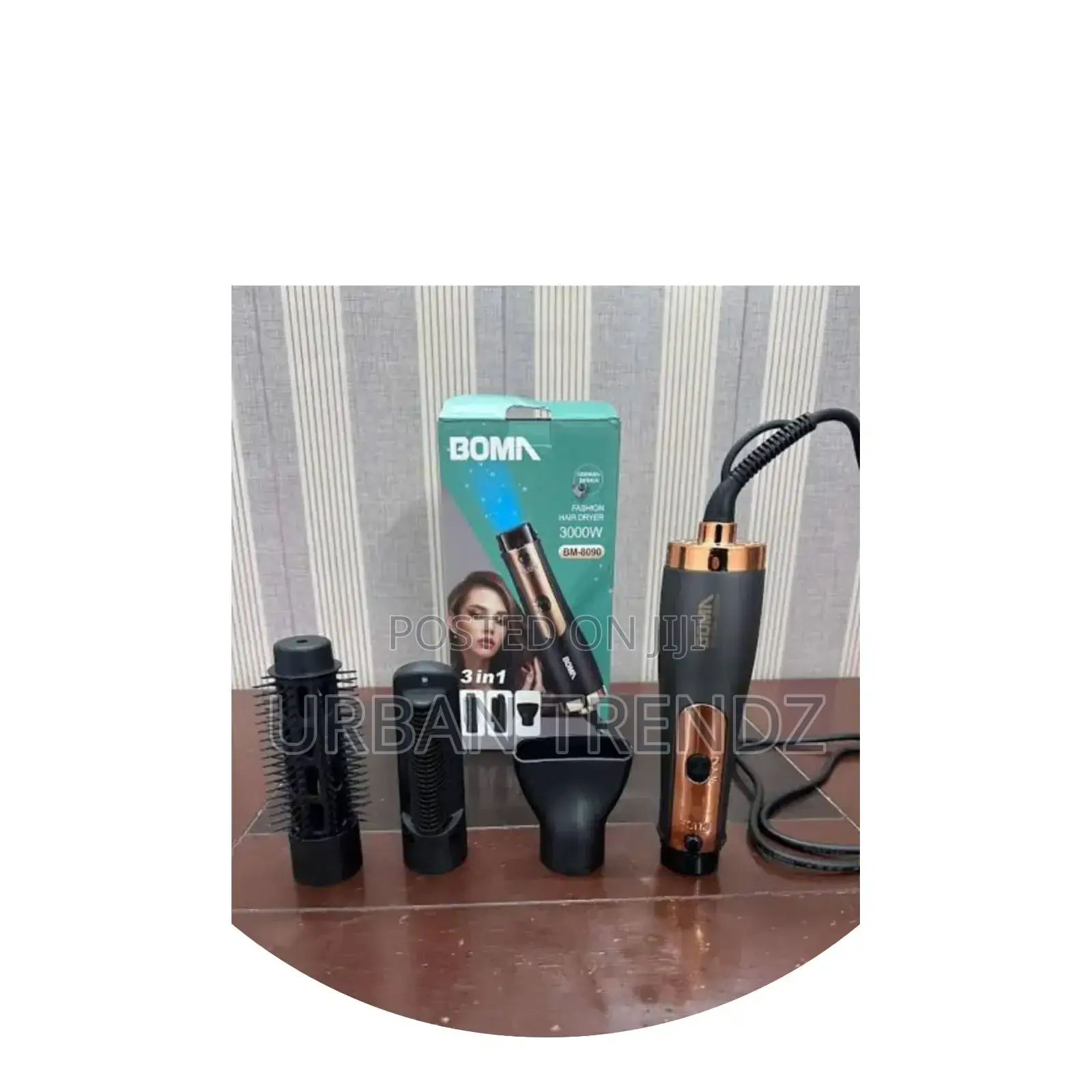 3-in-1 Bomn Fashion Hair Dryer With 3000w