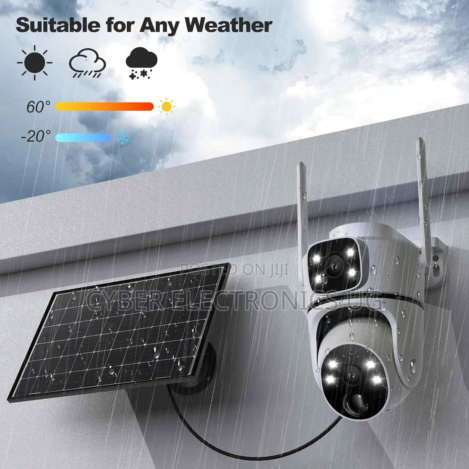 4g Lte Cellular Solar Security Camera Wireless Outdoor