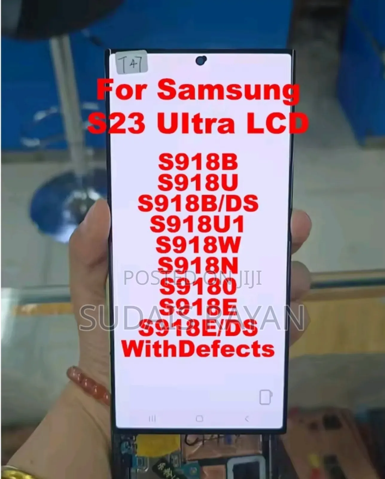 S22 Ultra/S23 Ultra Original Screen Replacement and Repair