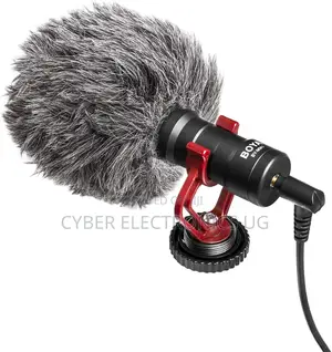 Boya Mm1 Universal Microphone Shotgun Mic With Shock Mount