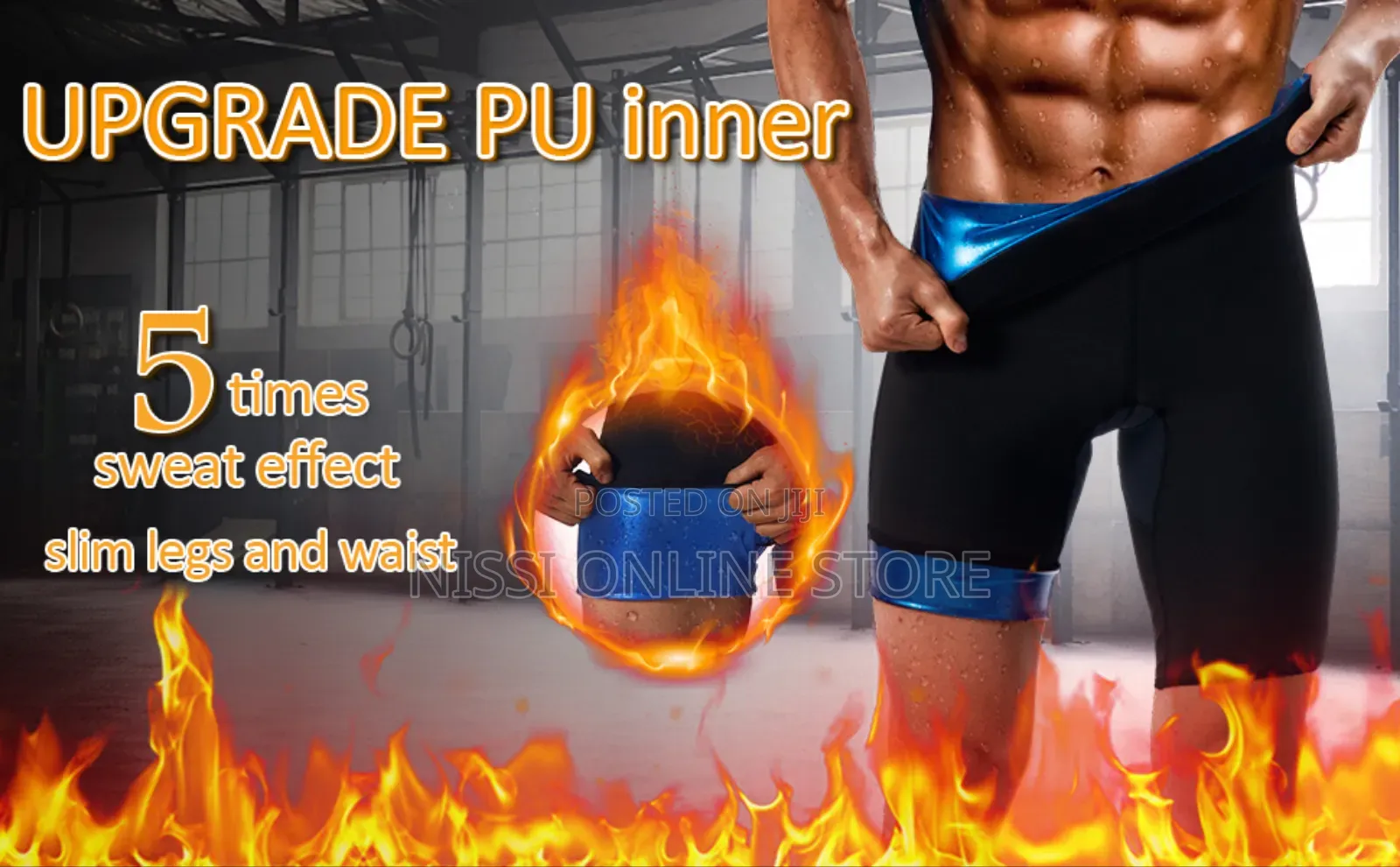 Heat Trapping High Waist Shaper Shorts