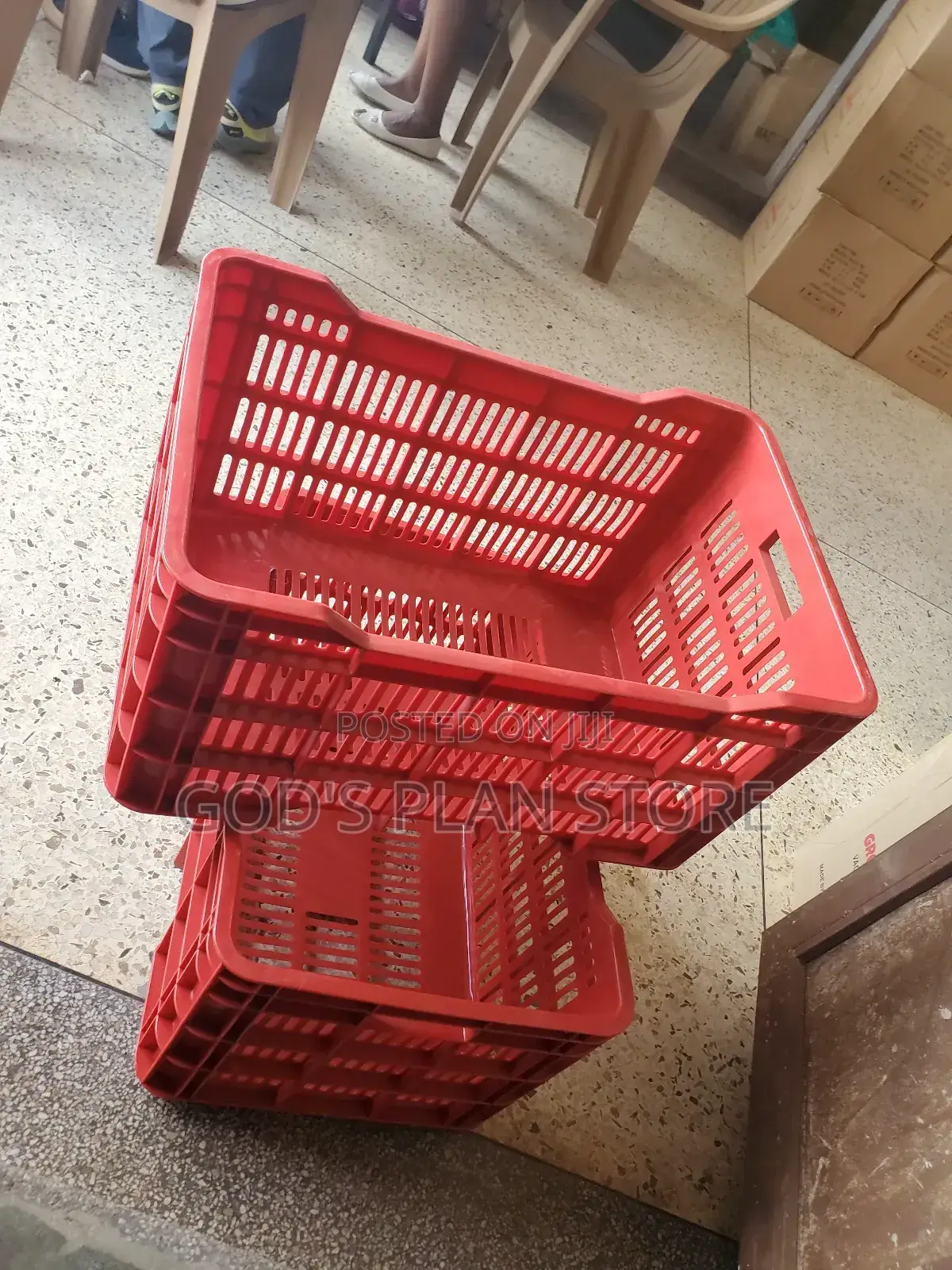 Plastic Storage Crates