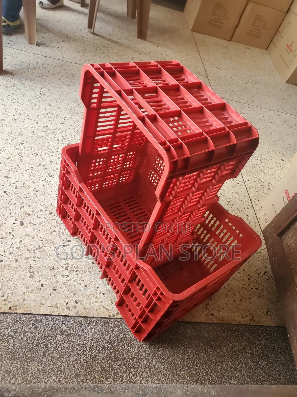 Plastic Storage Crates