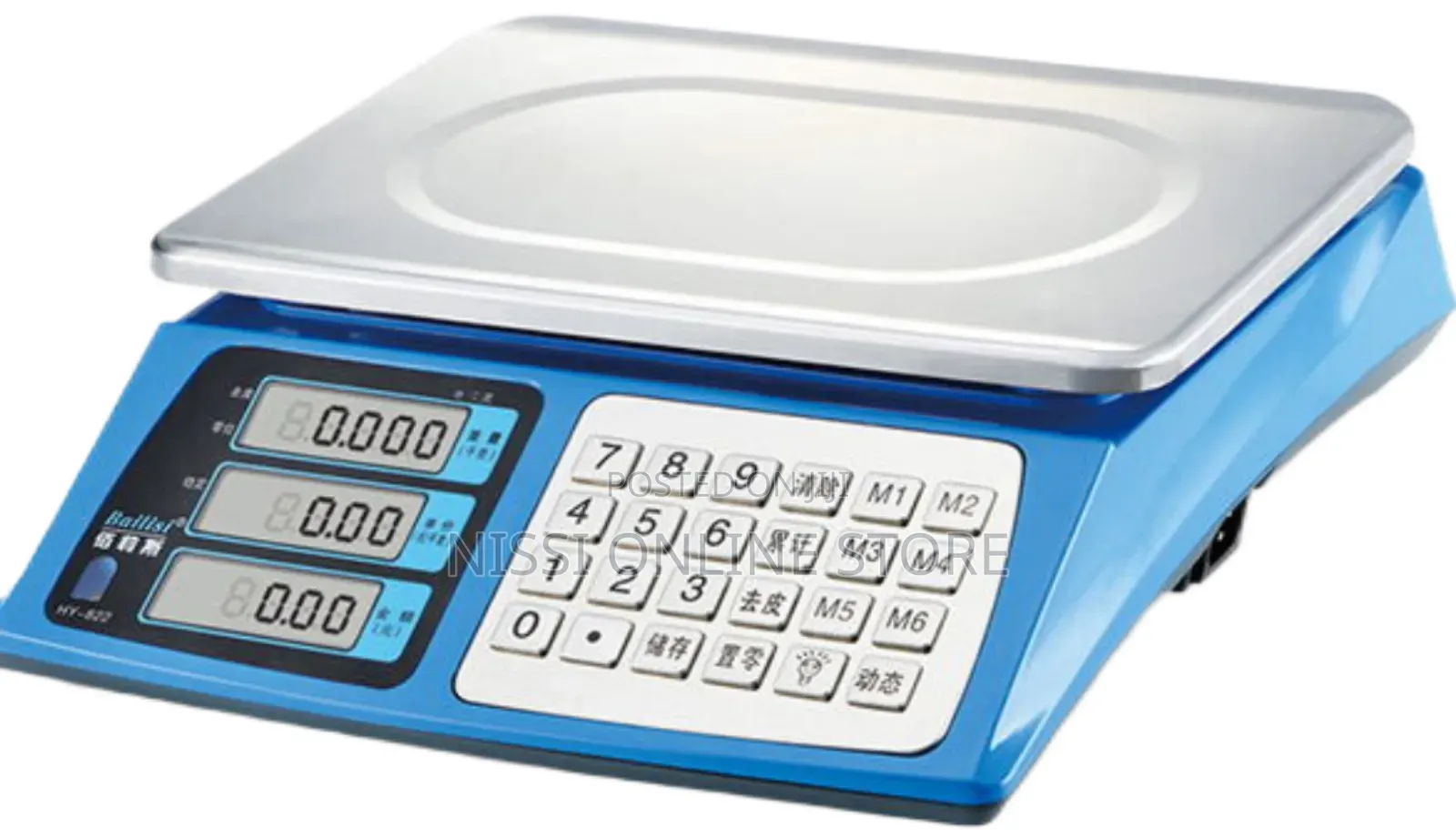 40kg Stainless Steel Digital Pricing Scale