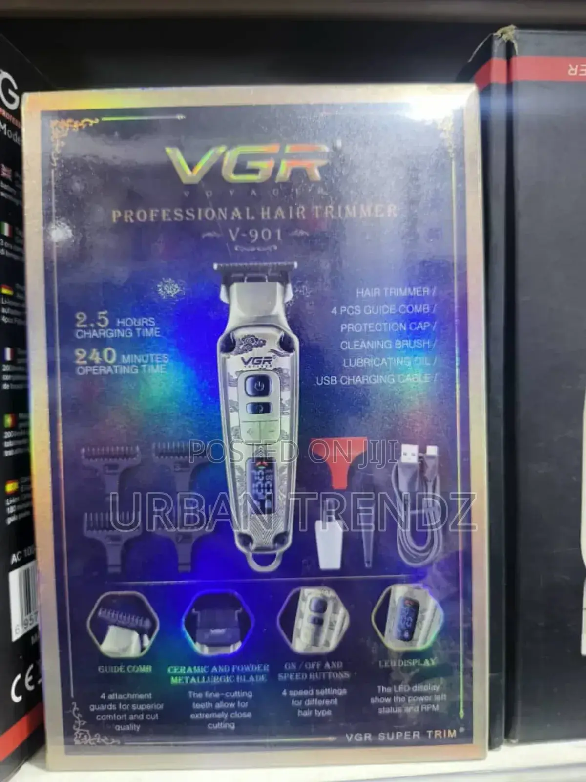 VGR Professional Hair Trimmer, Model v-901