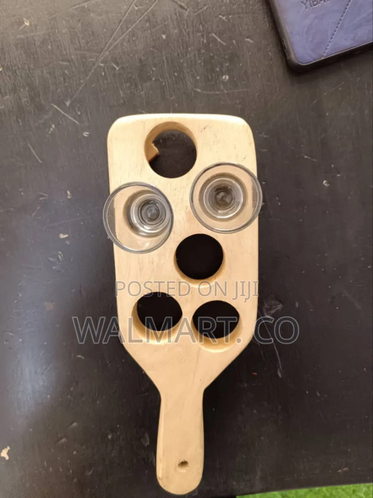 Bamboo Shot Glass Holder