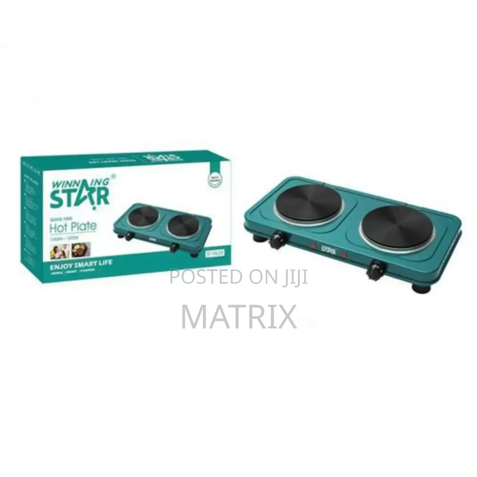 Winningstar Fast Cooking Electric Double Burner Hot Plate