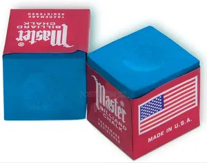 Master Billiard Chalk Pool Cue Chalk Premium Quality - 12pcs
