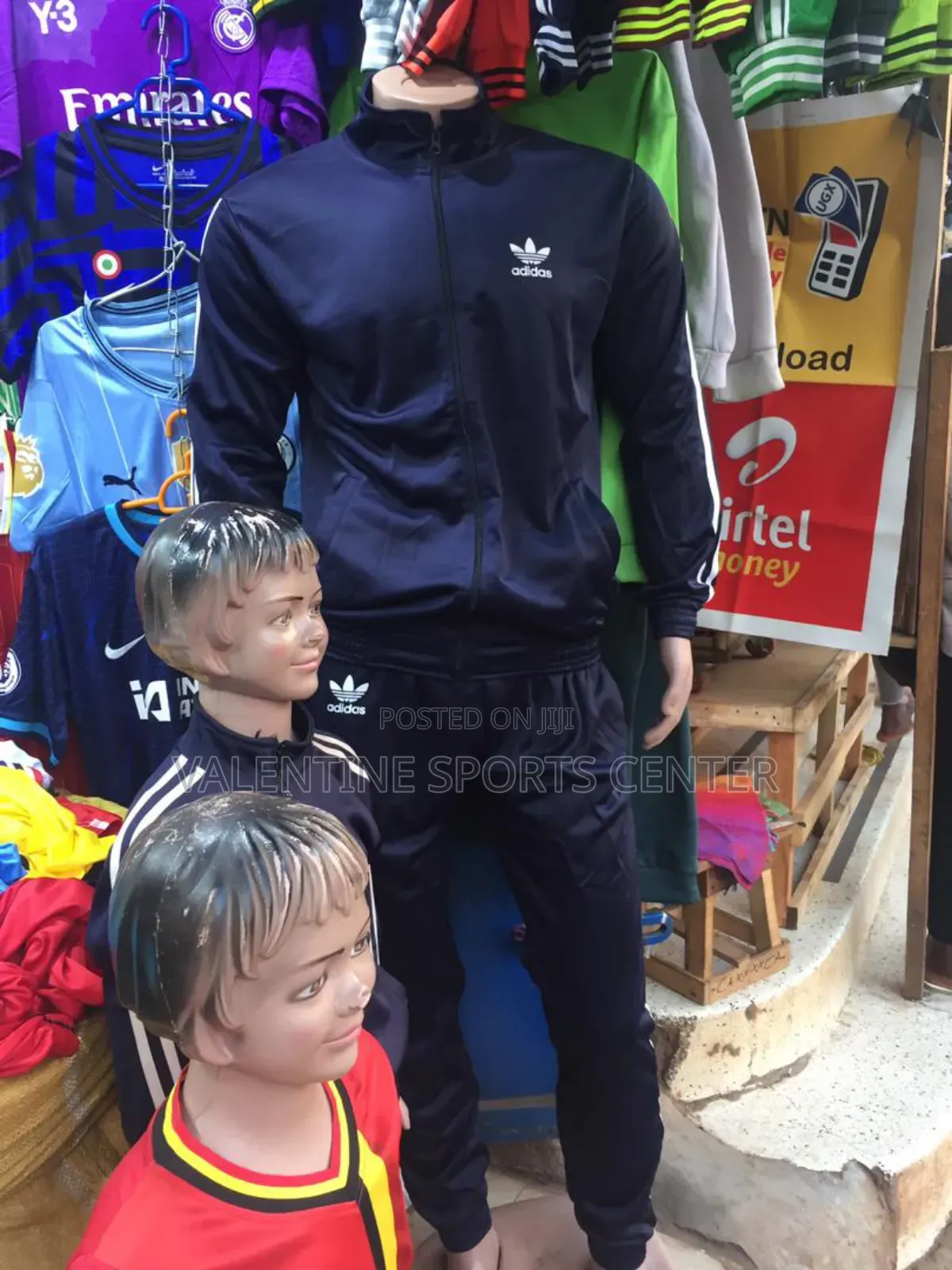 White With Black Adidas Tracksuit Original