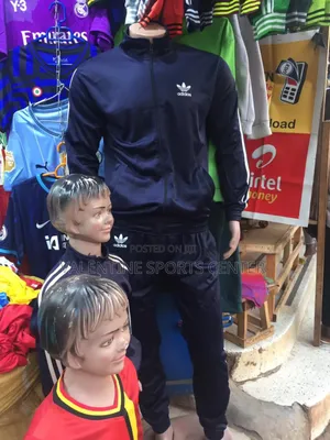 White With Black Adidas Tracksuit Original