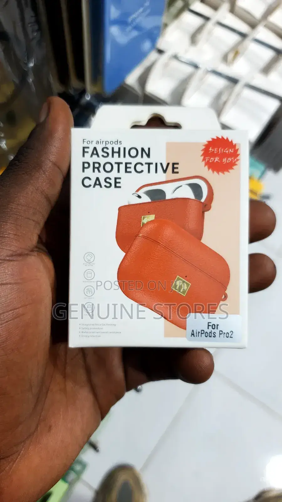 Air Pods Protective Case With Fashion.