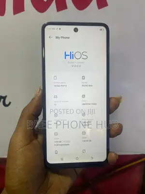 Tecno Pop 8 128 GB Black