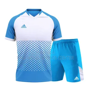 Sky Blue Colors Jersey With White Colour Jersey Adidas