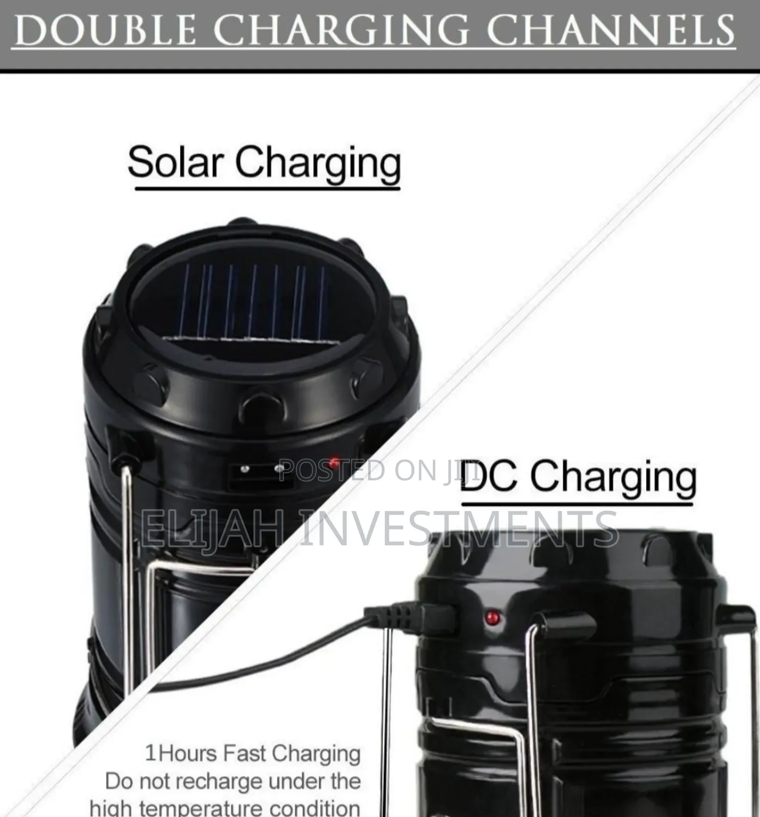 Rechargeable Camping Lantern 6led