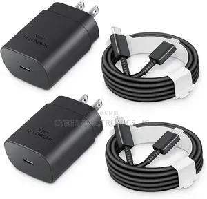 25w Type C Super Fast Charger Block With C-to-C Cable