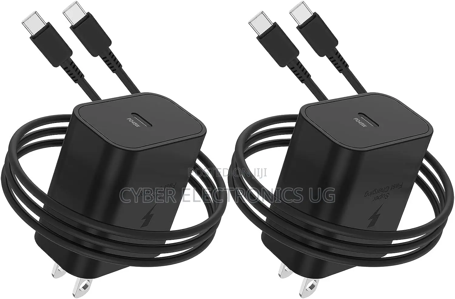 25w Type C Super Fast Charger Block With C-to-C Cable