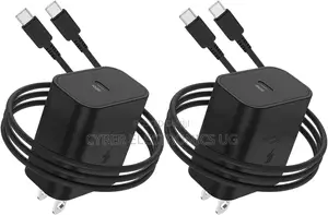 25w Type C Super Fast Charger Block With C-to-C Cable