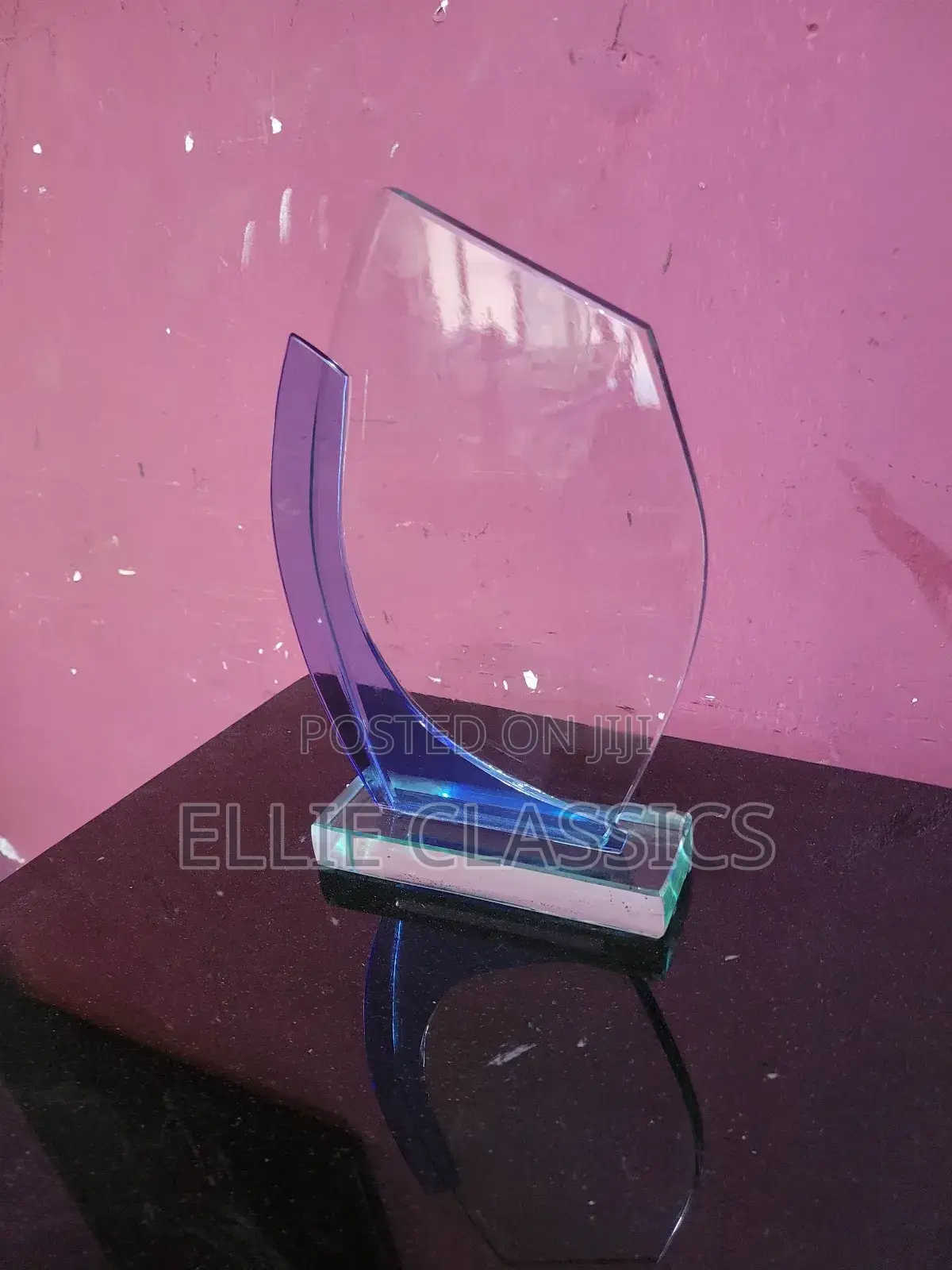 Glass Plaque