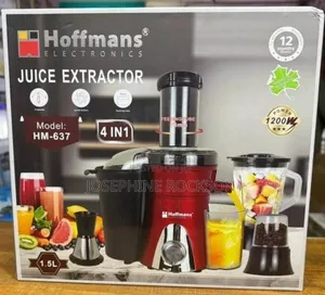 Hm 637 Hoffman 4 In1 Juice Extractor
